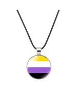 Wholesale Nonbinary Pride Necklace Gay Pride Accessories