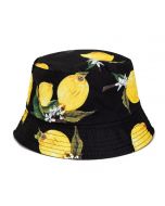 Bucket Hat With Lemons