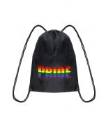 Wholesale gay pride dap bag, gay pride draw string bag