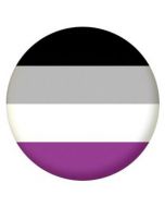 Wholesale asexual pride colours button pin badge.  These pride button pin badges are available in many colours such as bisexual, nonbinary, traditional, lesbian, transgender, progress