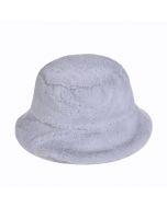 Wholesale Grey Fluffy Bucket Hat