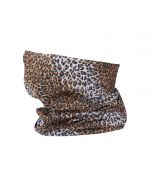 Leopard Print Snood Type Face Mask