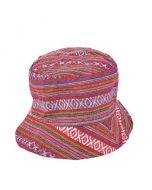 Red Canvas Hippy Hat