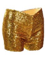 Gold Sequin Shorts Very Stretchy
