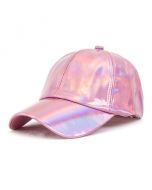 Pink Holographic Baseball Cap