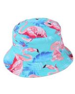 Aqua Flamingo Bucket Hat