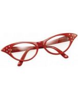 Red 50s glasses