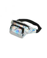 Silver Holographic Bum Bag