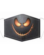 Pumpkin Print, 3 Layer, Adjustable Face Mask With Free Filters and Plush Packaging