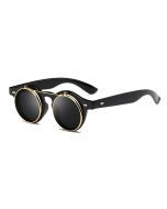 Wholesale black flip lens sunglasses.