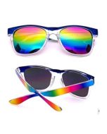 Wholesale multi coloured lens wayfarer sunglasses