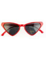 Wholesale red retro ladies sunglasses.