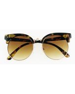 Wholesale brown cat eye sunglasses
