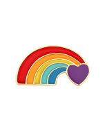 Wholesale rainbow gay pride brooch pride accessories