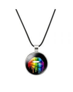 Wholesale Gay Pride Necklace With Lips