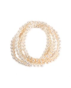 Long Faux Pearl Necklace