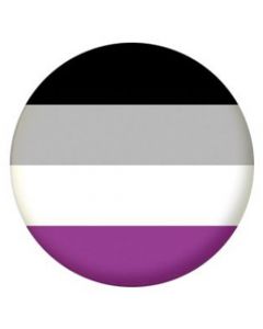 Wholesale asexual pride colours button pin badge.  These pride button pin badges are available in many colours such as bisexual, nonbinary, traditional, lesbian, transgender, progress