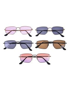 Wholesale rectangular sunglasses mixed colours