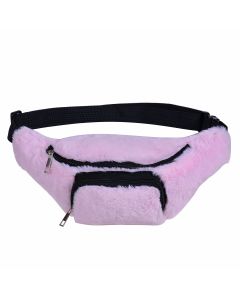 Pink Fluffy Bum Bag
