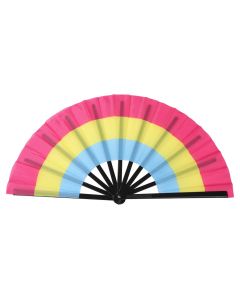 HUGE Pansexual cracking fan.  33cm x 66cm.  Makes satisfying noise on opening and closing.  Big craze ATM!