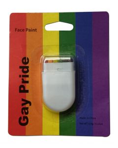 Gay Pride Stripy Face Paint