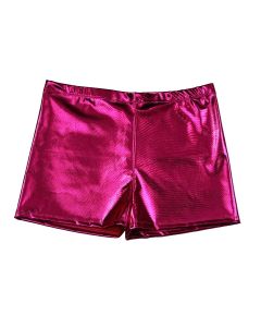 Wholesale Pink Shiny Men's Hotpants