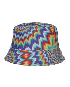Wholesale psychedelic print bucket hat