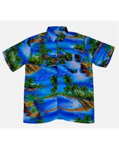 Blue Waterfall Shirt