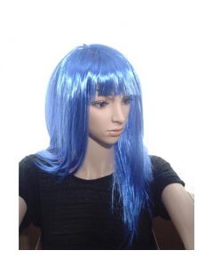 Long blue wig