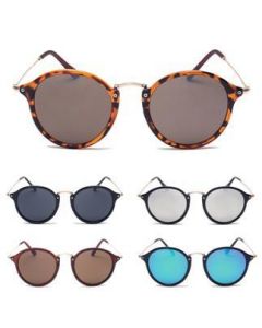 Mixed round sunglasses