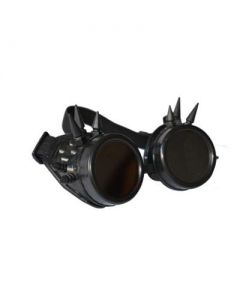 Steam punk goggles w rivet black