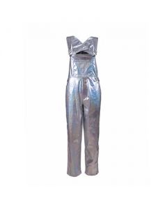 Silver Dungarees Full Length