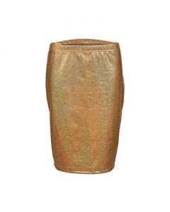 Gold Short Skirt