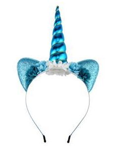 Unicorn Headband Turquoise