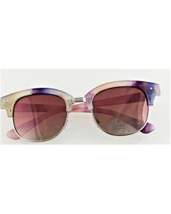 Wholesale club sunglasses with purple frame