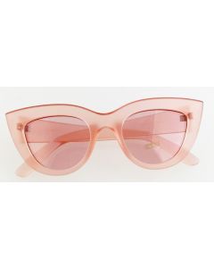 Wholesale sunglasses with chunky pink pastel frame