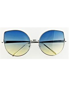 Wholesale mirrored round sunglasses