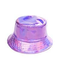 holographic bucket hat