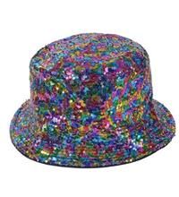 sequin bucket hat