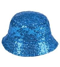 sequin bucket hat